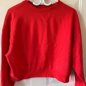 Barely worn HM Red crewneck